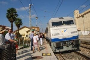 Estación de tren de Monzón. JLP.
