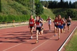 Salida del 1.500. José Luis Pano.