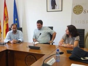 Firma del convenio. 
