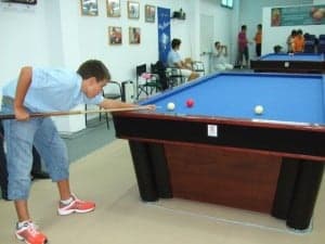Daniel Garcés durante el torneo.