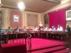 Sesión plenaria del Ayuntamiento. JLP.