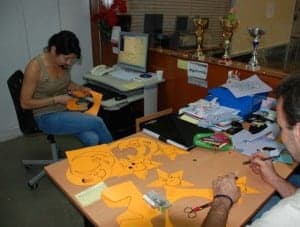 Monitores.