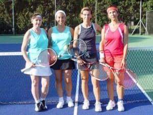 Final dobles femenino absoluto.