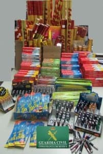 Productos confiscados.