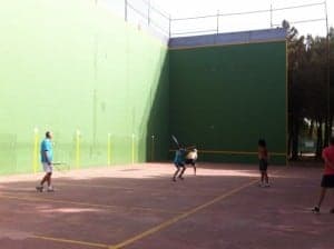 Partido de frontón. 