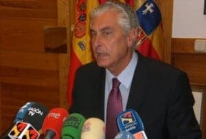 El consejero de Política Territorial e Interior, Antonio Suárez.