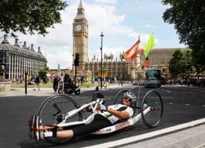 Diego Ballesteros en Londres. 