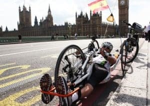 Diego Ballesteros en Londres. 