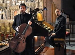 Josetxu Obregon i y Daniel Oyarzabal en Torreciudad.