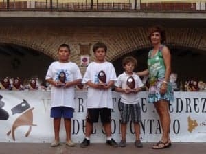 Podium infantil circuito de Estadilla