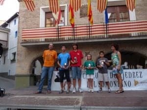 Podiun benjamín circuito de Estadilla.