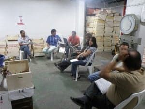Creación de la agrupación de espárragos. 