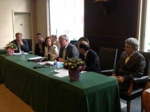 Presentación del acuerdo. 