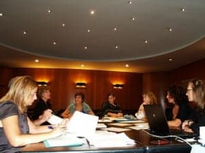 Un momento de las deliberaciones. DPH.