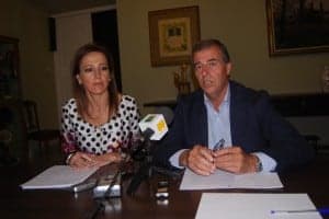 Cosculluela con la subdelegada del Gobierno. JLP.