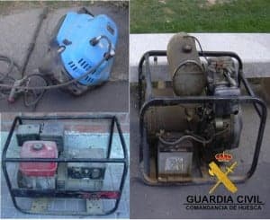 Efectos intervenidos. 