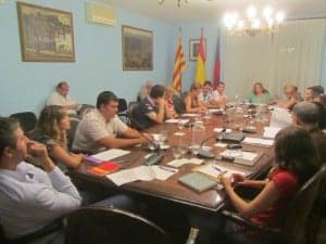 Pleno del Ayuntamiento de Monzón. JLP.