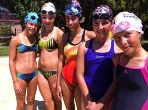 Nadadoras de Monzón. 