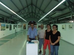 Los artistas de Redolarte en el Matadero. 