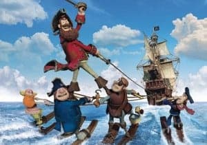Un peculiar grupo de piratas y su capitán desean, por encima de todo, ganar el premio al Pirata del Año. Sus aventuras los llevarán desde las orillas de Isla Sangrienta hasta las calles de Londres. Tendrán que enfrentarse con piratas rivales, pero también se encontrarán con Charles Darwin e incluso con un chimpancé parlante. (FILMAFFINITY) Un peculiar grupo de piratas y su capitán desean, por encima de todo, ganar el premio al Pirata del Año. Sus aventuras los llevarán desde las orillas de Isla Sangrienta hasta las calles de Londres. Tendrán que enfrentarse con piratas rivales, pero también se encontrarán con Charles Darwin e incluso con un chimpancé parlante. (FILMAFFINITY)