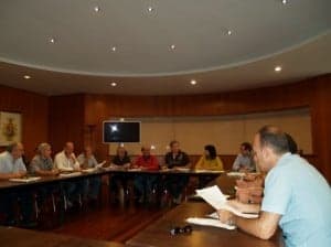 Reunión de ADELPA en la DPH.