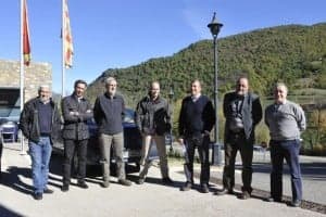 Manolo Bara, Javier Betorz, Jesús Rivas, Sergio Rivas, Antonio Cosculluela, José María Agullana y Miguel Gracia. P.O.