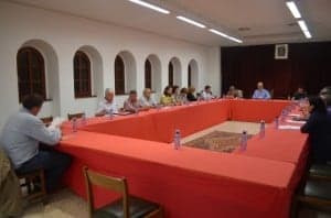 Sesión del consejo comarcal. JLP.
