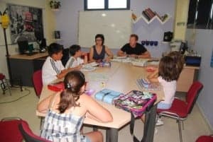 Una clase en el centro Sydney. JLP.