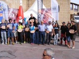 Todos los premiados de la Ultra Trail. Ángel Huguet.
