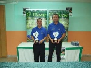 Carmelo, campeón en el Master El Olivar de Zaragoza. 