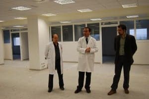 Obras en el Hospital en el anterior mandato. JLP.