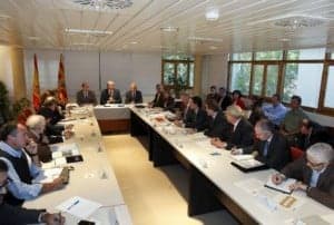 Reunión de los consejeros. 