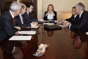 Reunión de Rudi con los consejeros. Carlos Moncín.