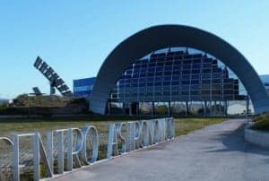 El planetario de Huesca. 