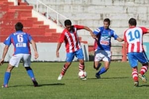 Derby ante el Monzón. Ángel Huguet.