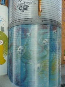 Detalle del mural. 