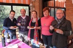 Degustación en el Bellomonte. 