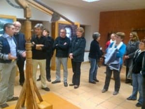 Visita a la casa museo de Servet. 