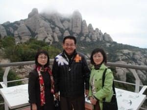 Japoneses en Monserrat. 