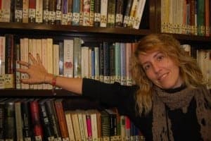 La escritora Chusa Garcés. Estela Puyuelo.