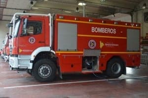 Parque de bomberos de Barbastro. JLP.
