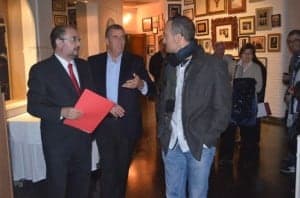 Lambán con Cosculluela y Monter. José Luis Pano.