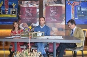 Amparo Cuellar, Javier Mas y José María Sesé. JLP.