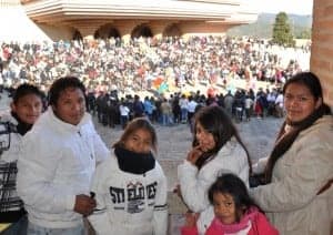 Ecuentro de familias de Ecuador el año pasado. 