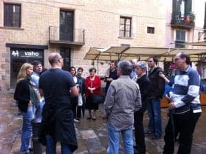 Visita al barrio gótico de Barcelona. 