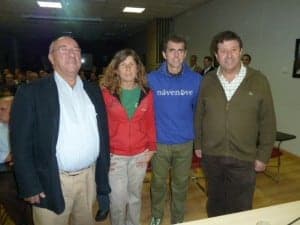 Los montañeros vascos entre Masgrau y Pascau. 