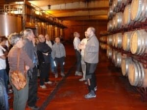 Visita a la bodega Aldahara. MAB.