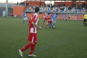 El Binéfar cierra el año como colista. Carlos Marco.