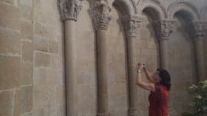 Una de las visitas al Alto Aragón. 