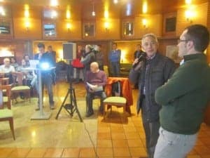 Presentación de Esencias del Somontano. JLP.